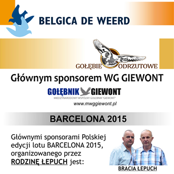 Grafika reklamowa do kwartalnika: Gołębie Sportowe