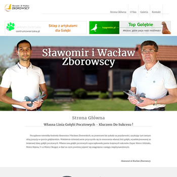 Strona internetowa: zborowskigolebie.pl